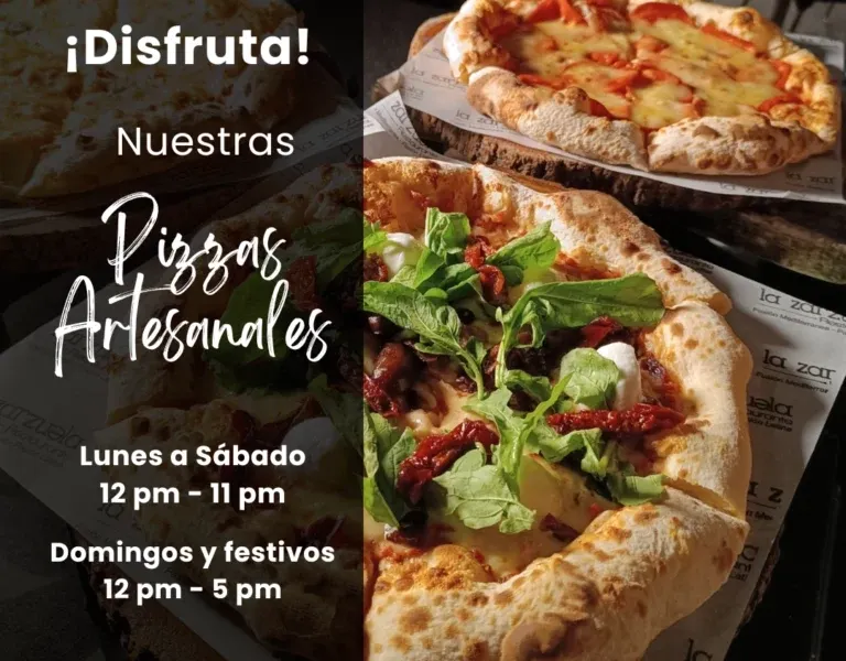 Disfruta de nuestras pizzas artesanales Hoteles Spiwak Disfruta de nuestras pizzas artesanales Hoteles Spiwak