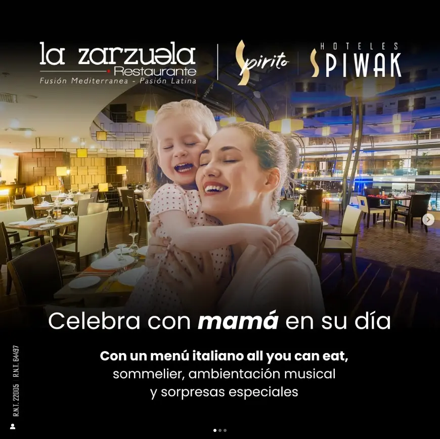 Our Mother's Day promo at La Zarzuela Our Mother's Day promo at La Zarzuela